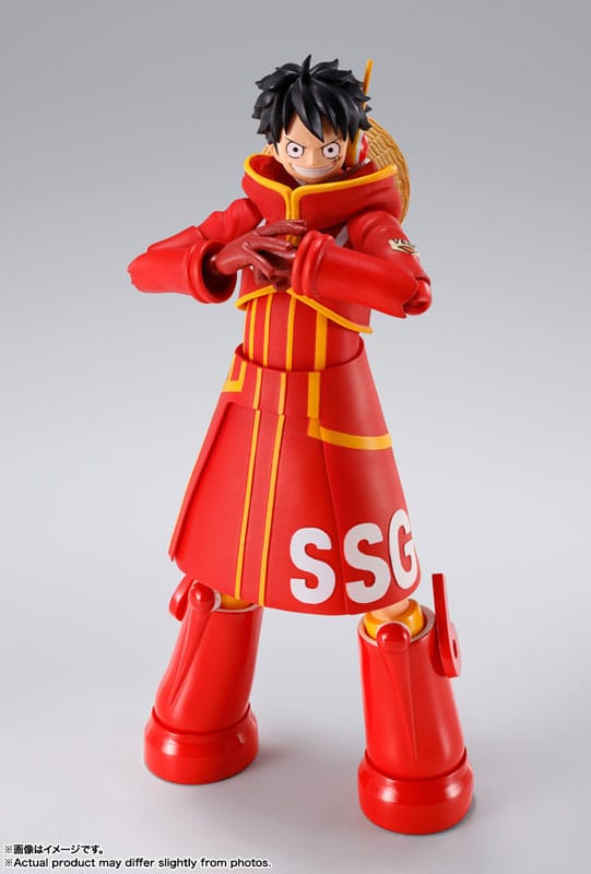 One Piece SHFiguarts Action Figure Monkey D. Luffy Future Island Egghead 15 cm