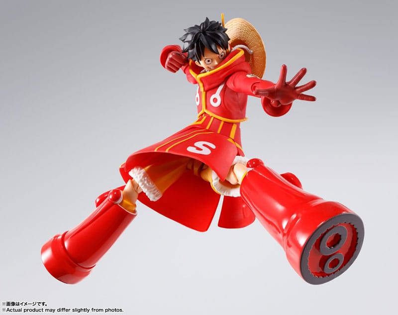 One Piece SHFiguarts Action Figure Monkey D. Luffy Future Island Egghead 15 cm