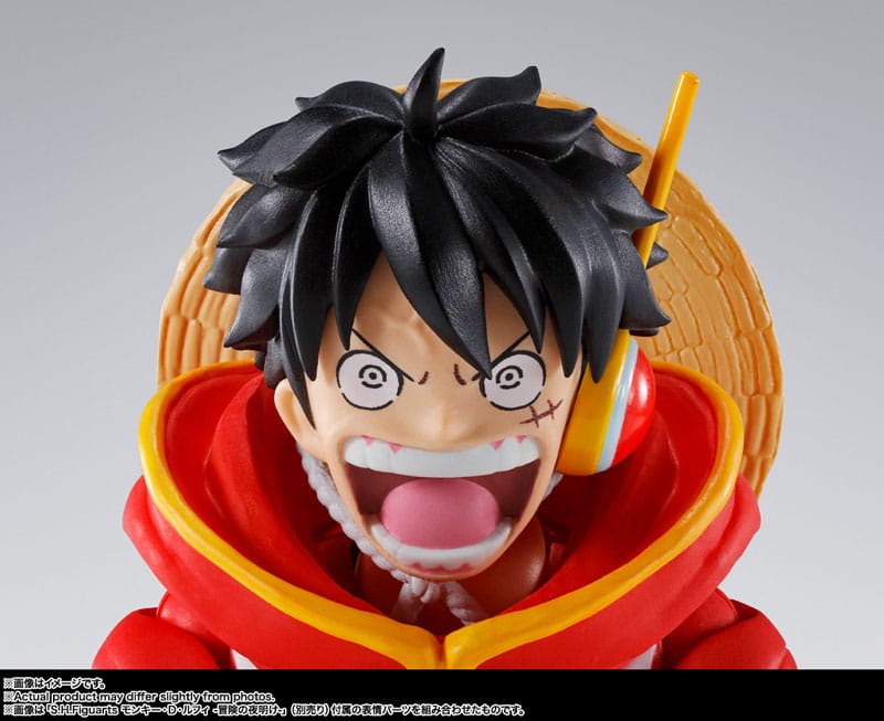 One Piece SHFiguarts Action Figure Monkey D. Luffy Future Island Egghead 15 cm