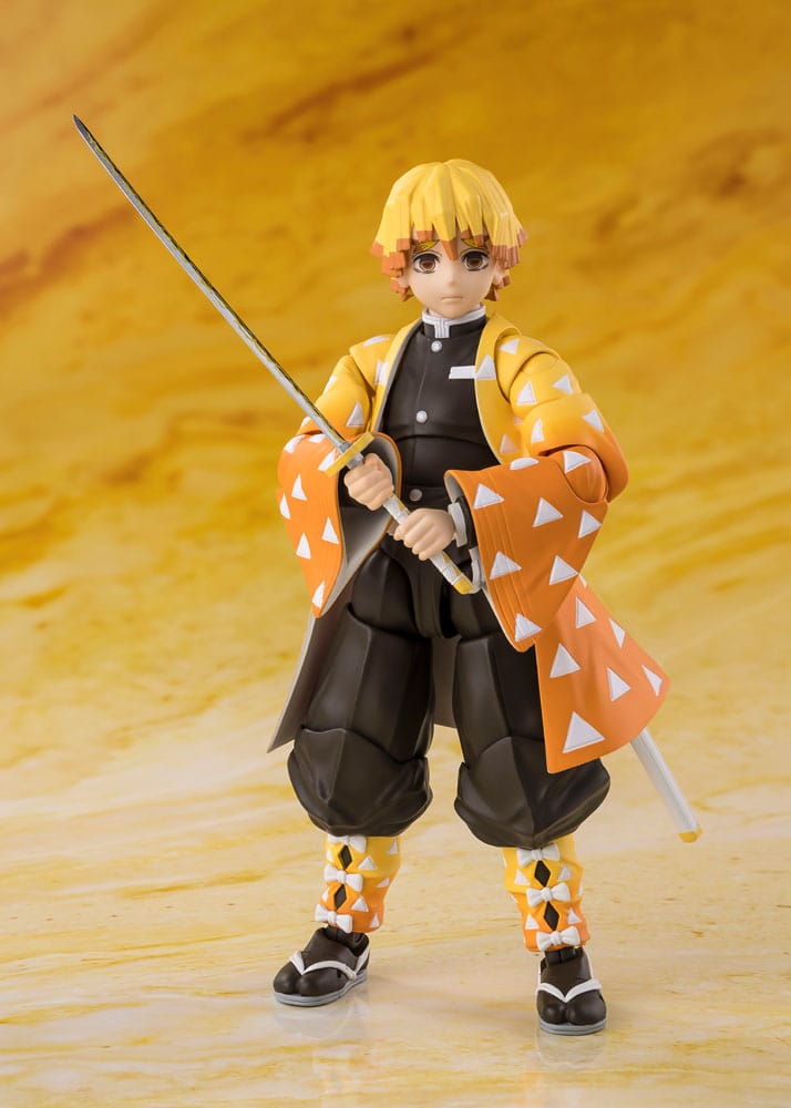 Demon Slayer: Kimetsu no Yaiba S.H.Figuarts Action Figure Zenitsu Agatsuma 14 cm