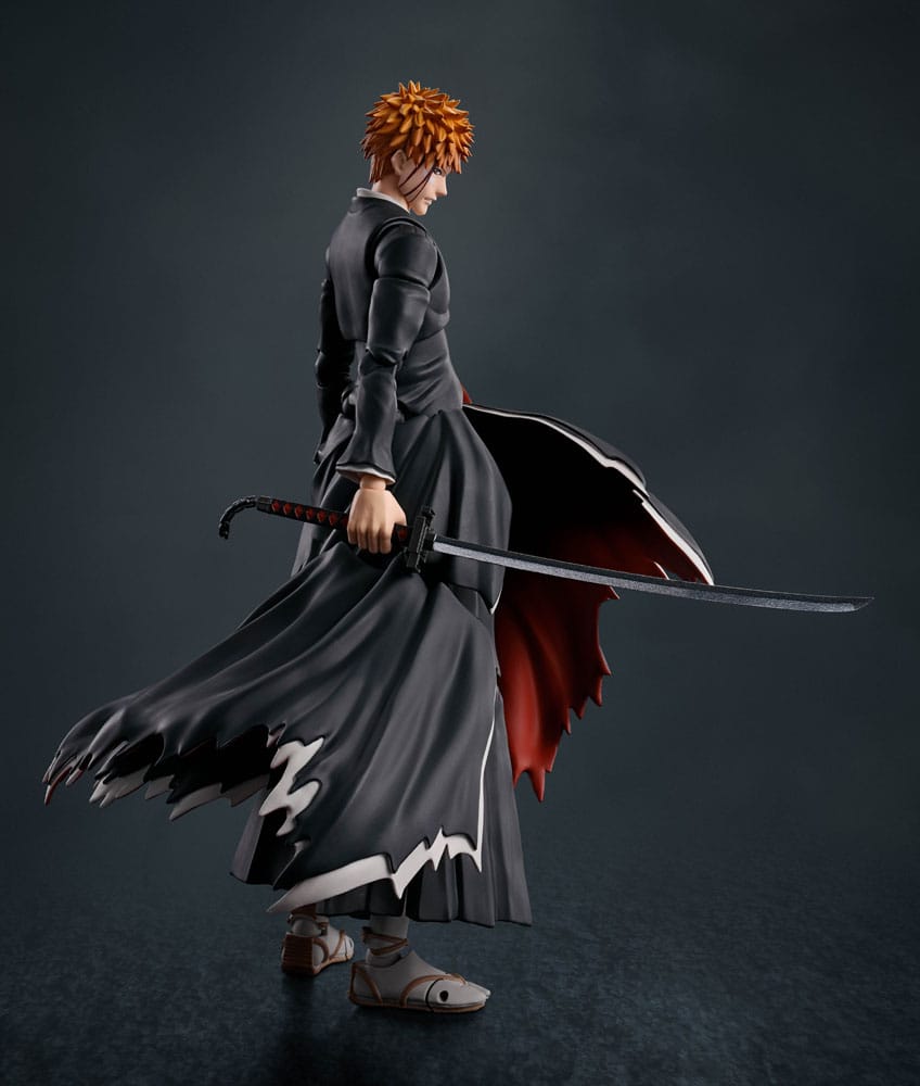 Bleach SH Figuarts Action Figure Ichigo Kurosaki Getsugatensho 16 cm