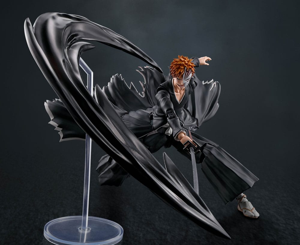 Bleach SH Figuarts Action Figure Ichigo Kurosaki Getsugatensho 16 cm