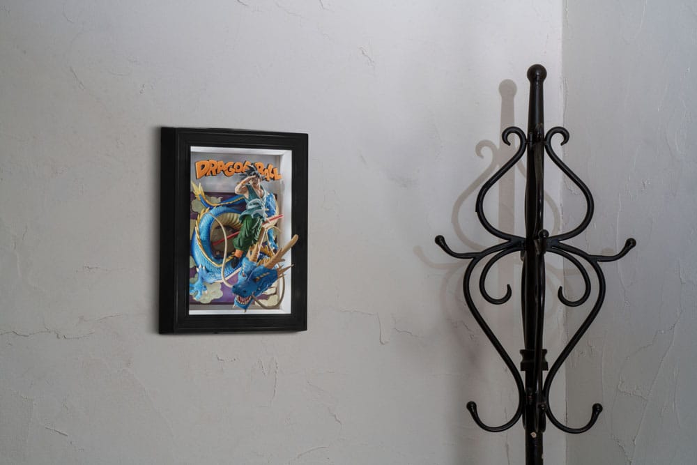 Dragon Ball Z Tamashii Art 3D Relief Picture Son Goku &amp; Dragon 27 cm