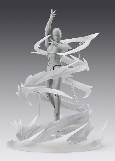 Tamashii Effect Action Figure Accessory Wind White for S.H.Figuarts   - Damaged packaging
