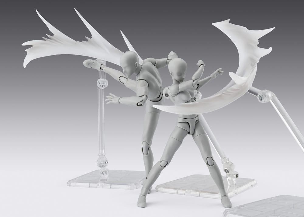 Tamashii Effect Action Figure Accessory Wind White for S.H.Figuarts   - Damaged packaging