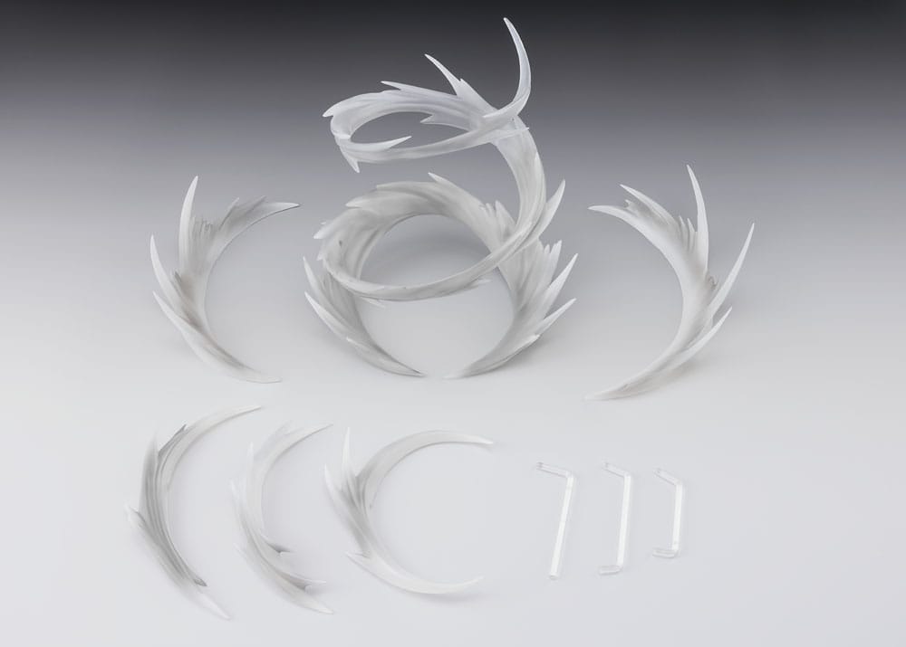 Tamashii Effect Action Figure Accessory Wind White for S.H.Figuarts   - Damaged packaging
