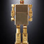 Golden Warrior Gold Lightan Soul of Chogokin Diecast Action Figure GX-32SP Gold Lightan 50th Anniversary Ver. 13 cm