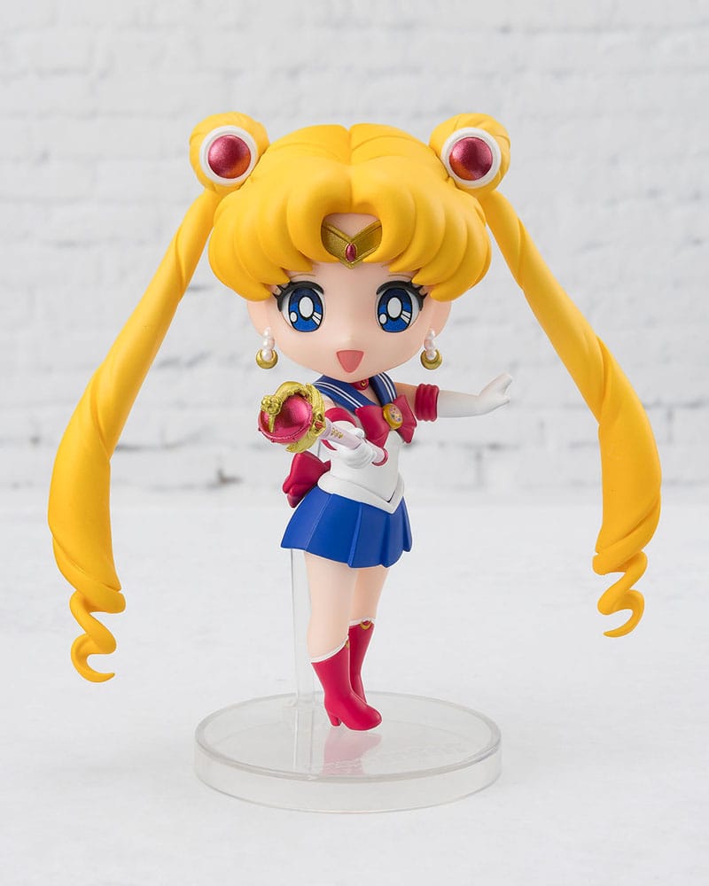 Pretty Guardian Sailor Moon R Figuarts mini Action Figure Sailor Moon Crystal Star Compact Edition 9 cm