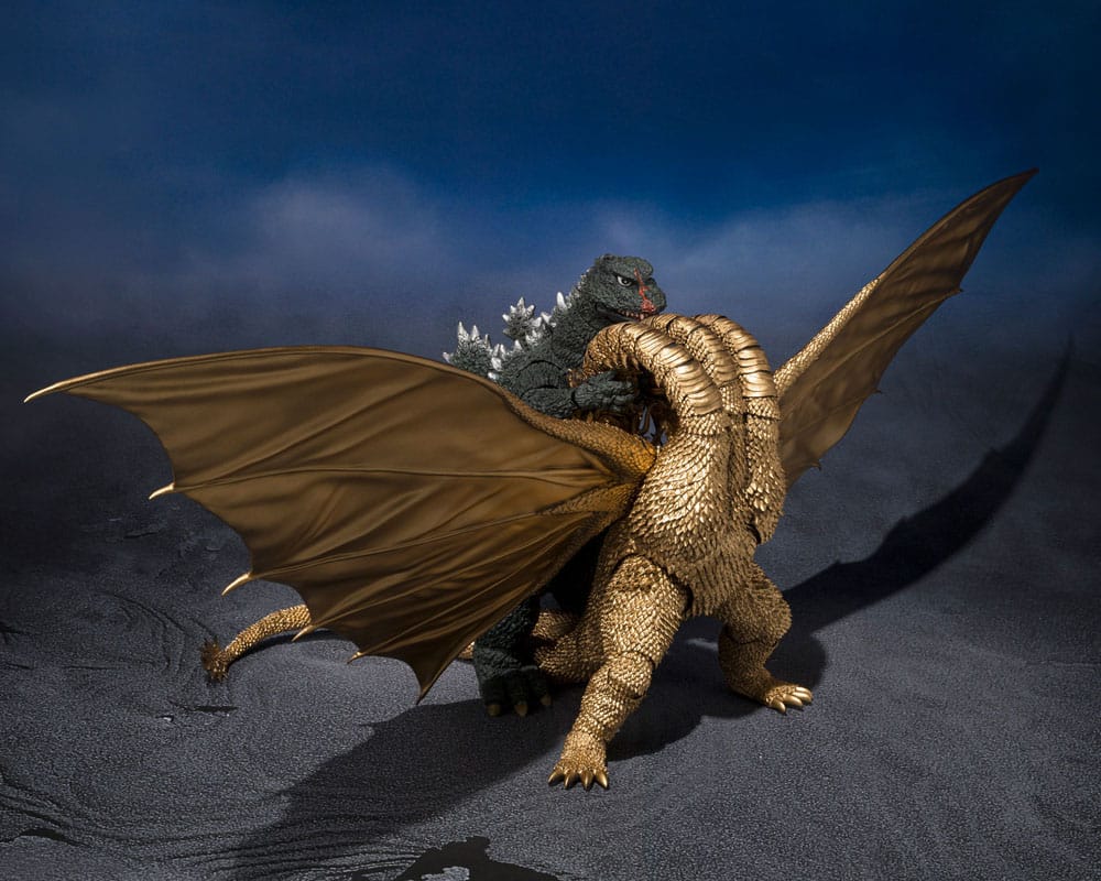 Godzilla S.H. Monster Arts Action Figure King Ghidora (1972) 25 cm