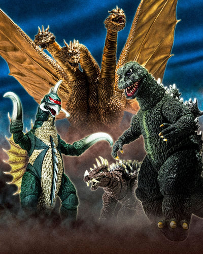 Godzilla SH Monster Arts Action Figure King Ghidora (1972) 25 cm