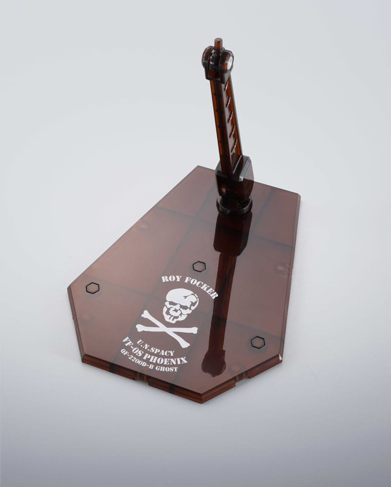 Macross 7 Hi-Metal R Action Figure VF-0S Phoenix (Roy Focker Use) &amp; QF-2200D-B Ghost Set 14 cm