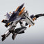 Macross 7 Hi-Metal R Action Figure VF-0S Phoenix (Roy Focker Use) & QF-2200D-B Ghost Set 14 cm