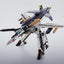 Macross 7 Hi-Metal R Action Figure VF-0S Phoenix (Roy Focker Use) & QF-2200D-B Ghost Set 14 cm