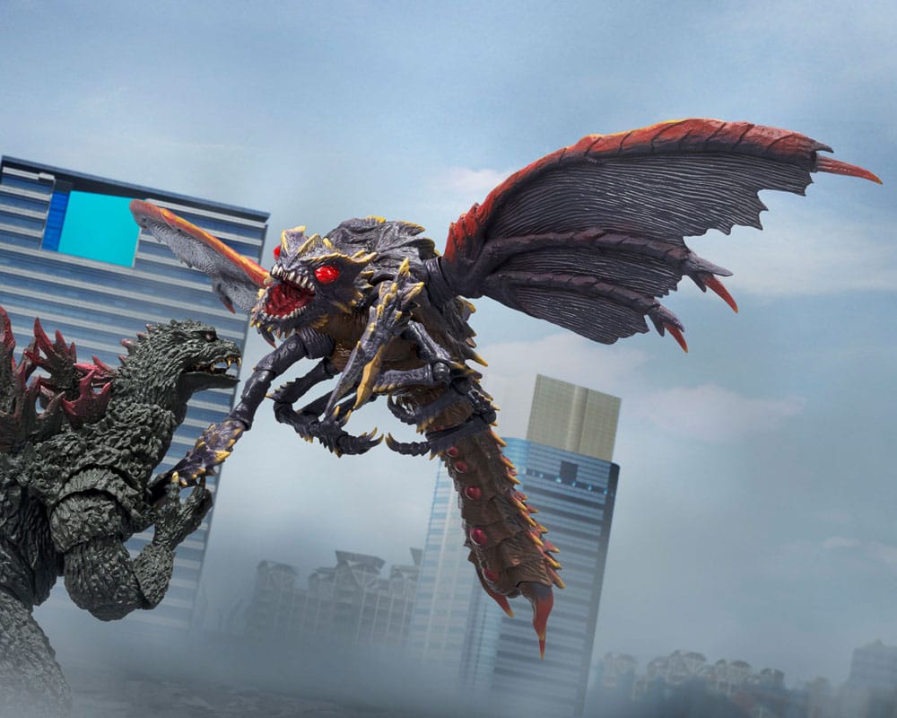 Godzilla SH Monster Arts Action Figure Megaguirus Evolution Set 21 cm