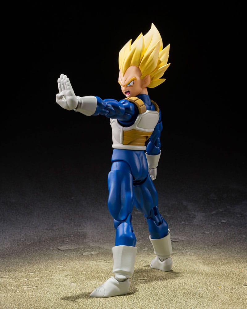 Dragon Ball Z S.H.Figuarts Action Figure Super Saiyan Vegeta (Dangerous Pride) 14 cm