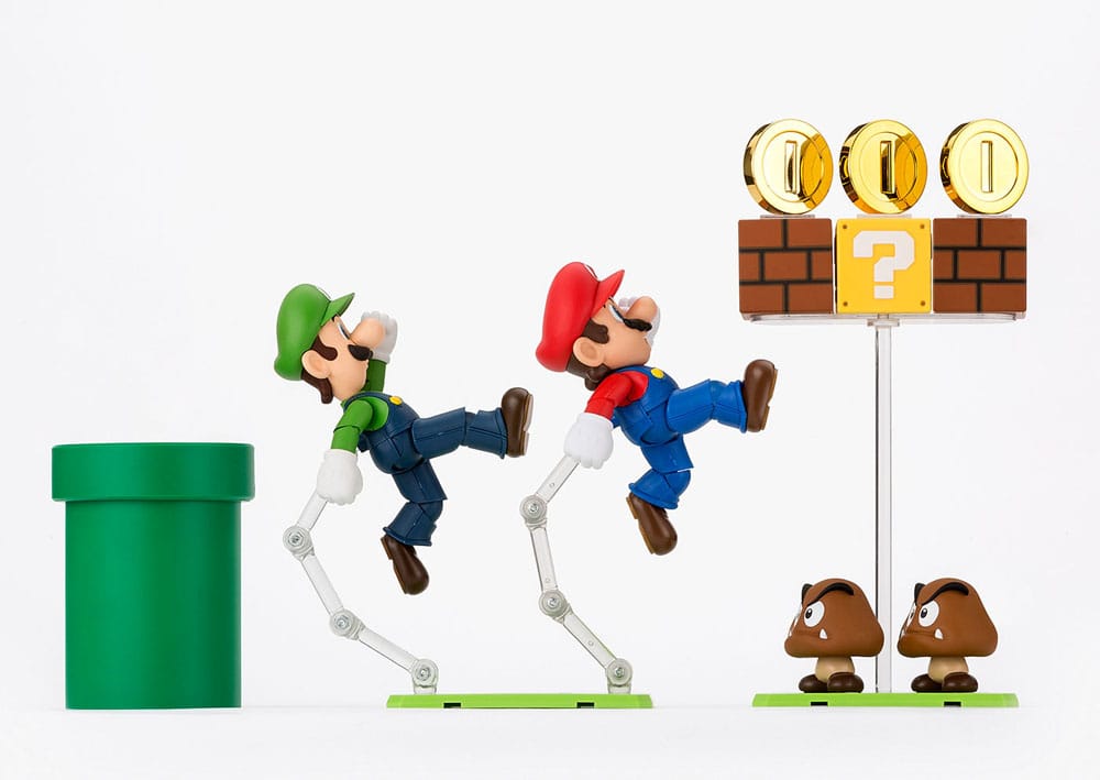 S.H.Figuarts Action Figure Accessory Super Mario  - Damaged packaging