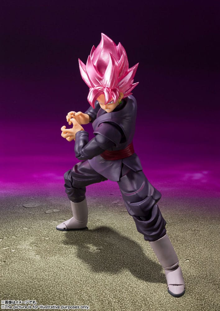 Dragon Ball Super S.H. Figuarts Action Figure Goku Black - Super Saiyan Rose Reissue 14 cm