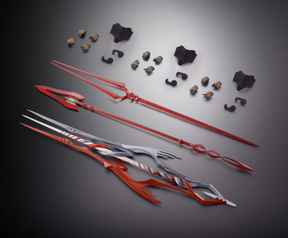 Neon Genesis Evangelion Metal Build Accessory Set 3 Spears Set for Eva 30th with the Spear Another Color - Damaged packaging