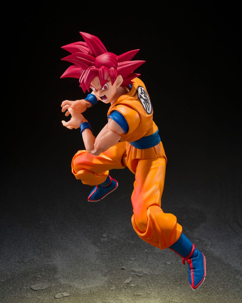 Dragon Ball Super S.H.Figuarts Action Figure Super Saiyan God Son Guko (God Aura) 15 cm
