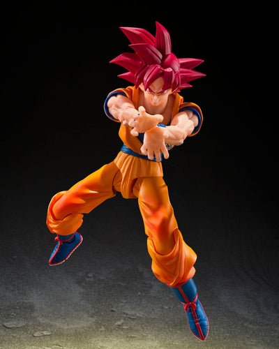 Dragon Ball Super S.H.Figuarts Action Figure Super Saiyan God Son Guko (God Aura) 15 cm