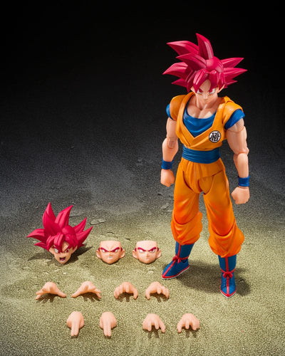 Dragon Ball Super S.H.Figuarts Action Figure Super Saiyan God Son Guko (God Aura) 15 cm