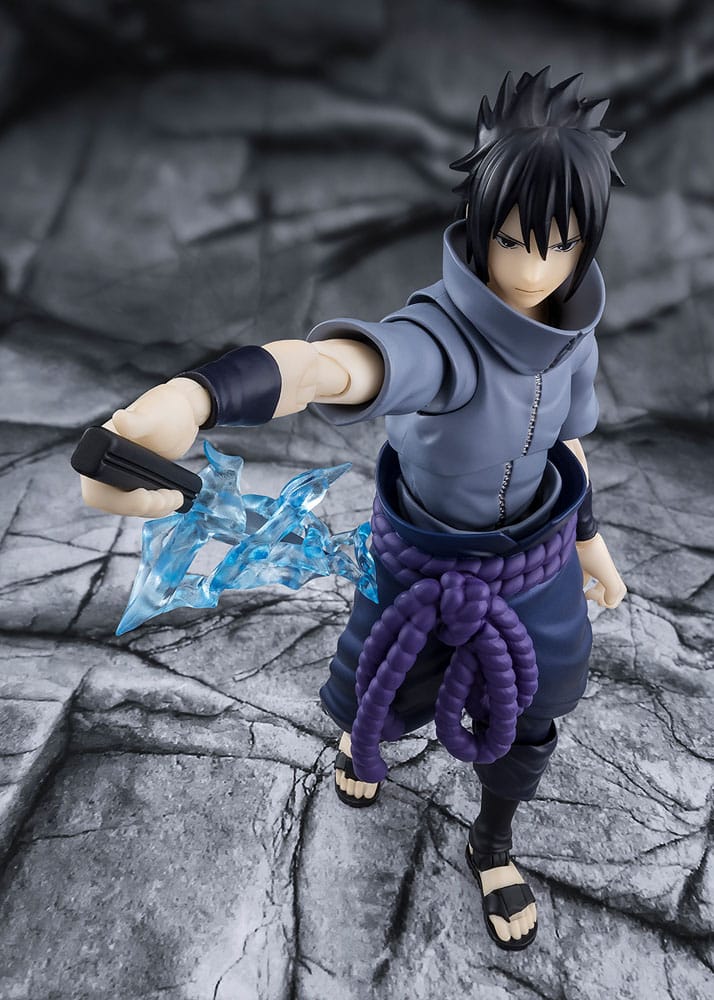 Naruto SHFiguarts Action Figure Sasuke Uchiha Solitary Shinobi 15 cm