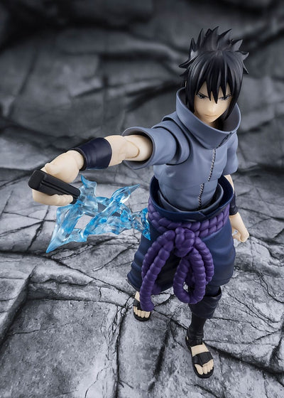 Naruto SHFiguarts Action Figure Sasuke Uchiha Solitary Shinobi 15 cm