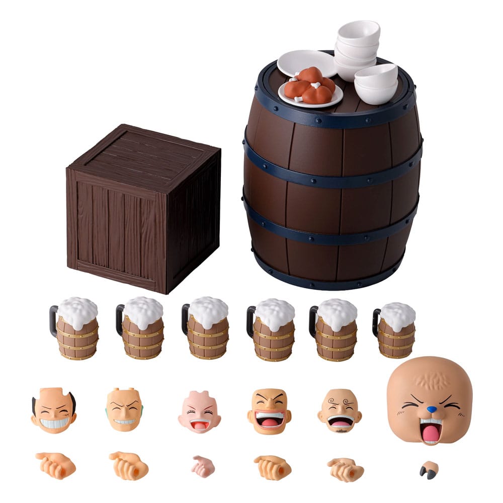 One Piece S.H. Figuarts Accessory Set The Straw Hat Crew Party Set