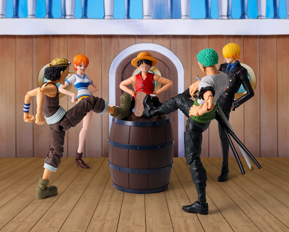 One Piece SH Figuarts Accessory Set The Straw Hat Crew Party Set