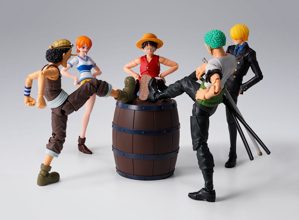 One Piece SH Figuarts Accessory Set The Straw Hat Crew Party Set