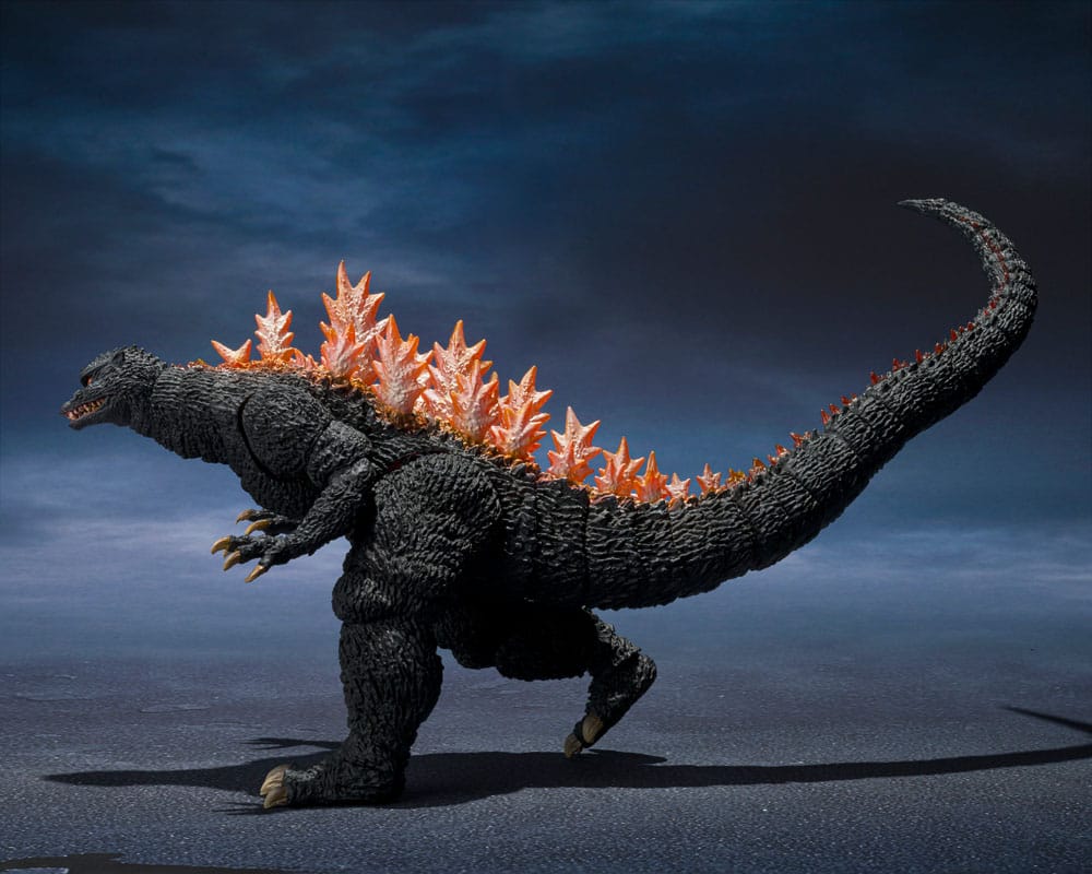 Godzilla: Final Wars S.H.MonsterArts Action Figure Godzilla Heat Ray Ver. vs. New Gotengo 16 cm