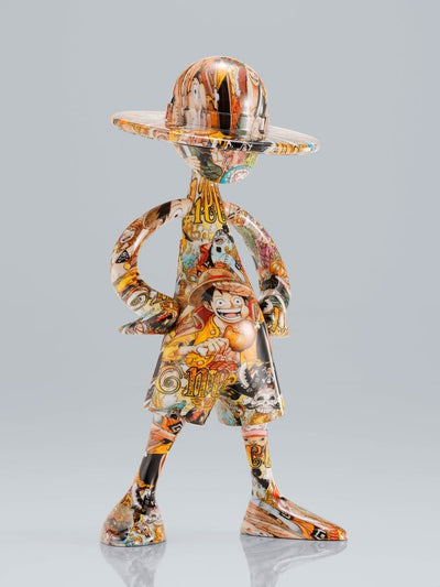 One Piece 1000 Logs Anniversary Luffy's ArtCanvas Figure 1/8 Luffy 22 cm