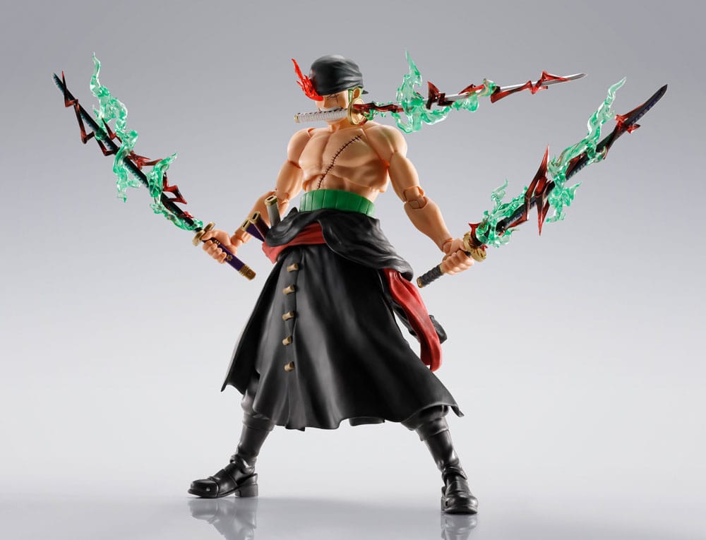 One Piece SHFiguarts Action Figure Roronoa Zoro The King of Hell 15 cm