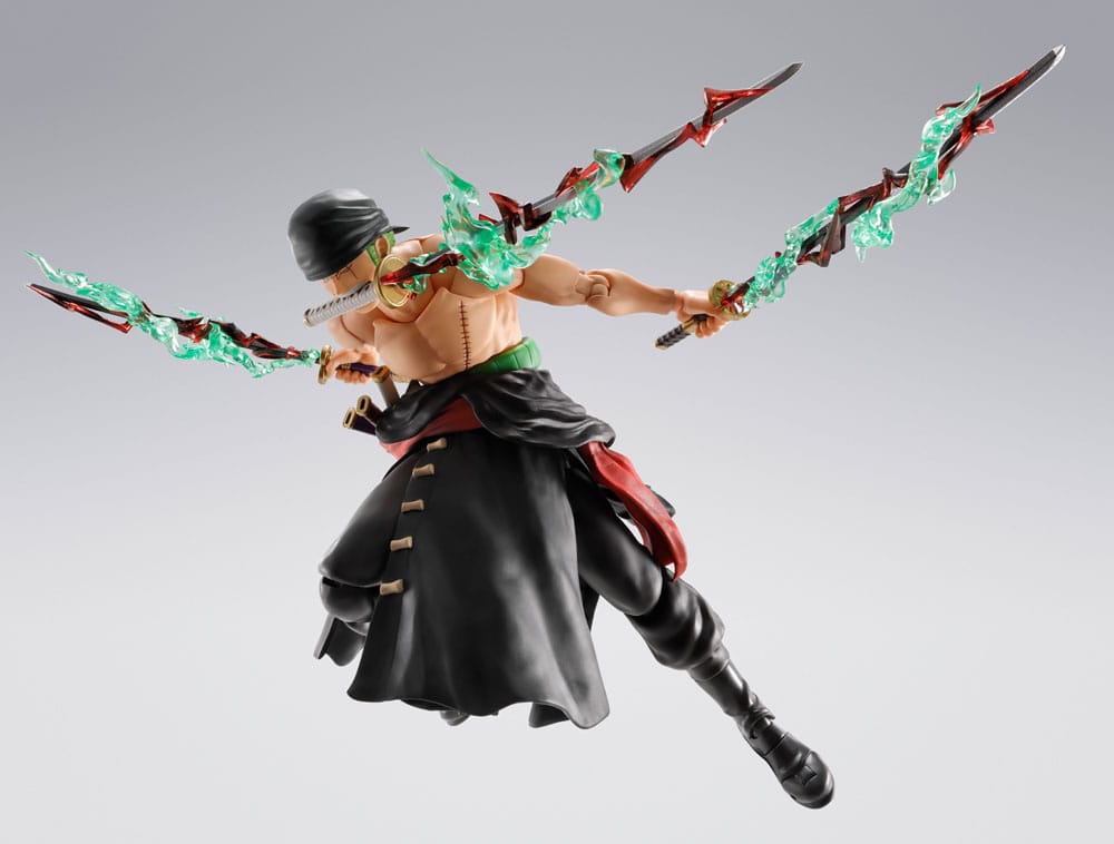 One Piece SHFiguarts Action Figure Roronoa Zoro The King of Hell 15 cm