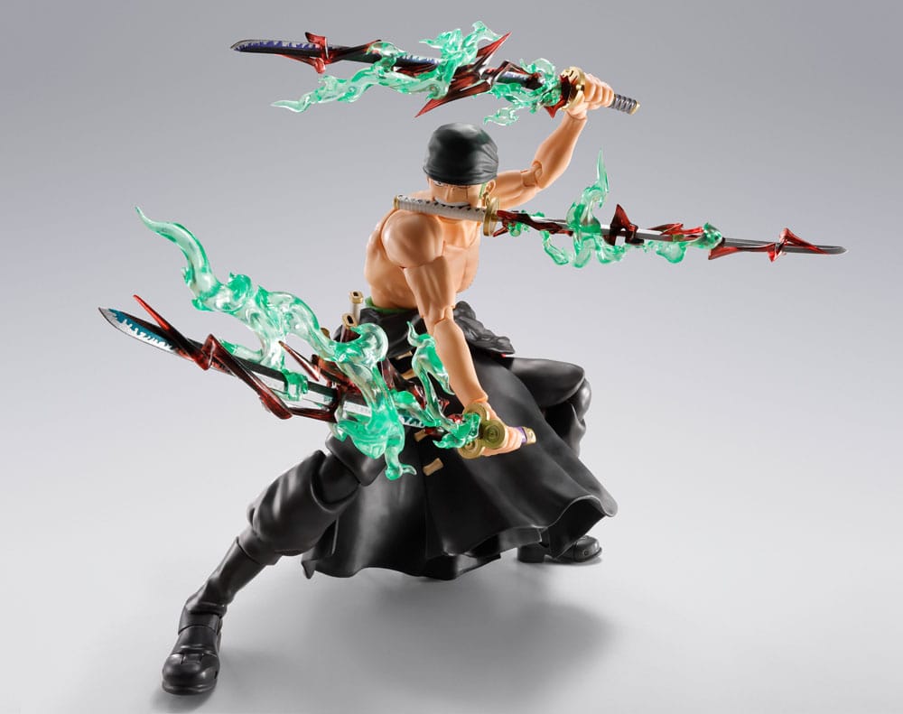 One Piece SHFiguarts Action Figure Roronoa Zoro The King of Hell 15 cm