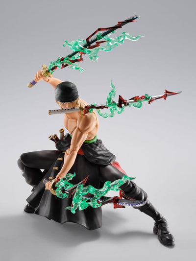 One Piece SHFiguarts Action Figure Roronoa Zoro The King of Hell 15 cm