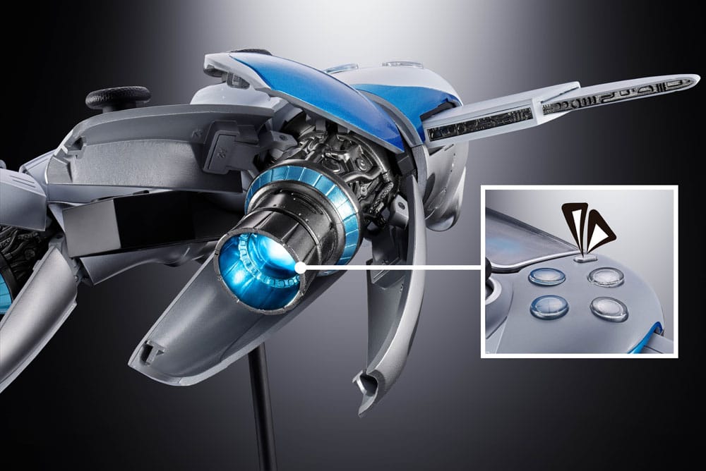 Astro Bot Chogokin Action Figure Astro Bot & Dual Speeder