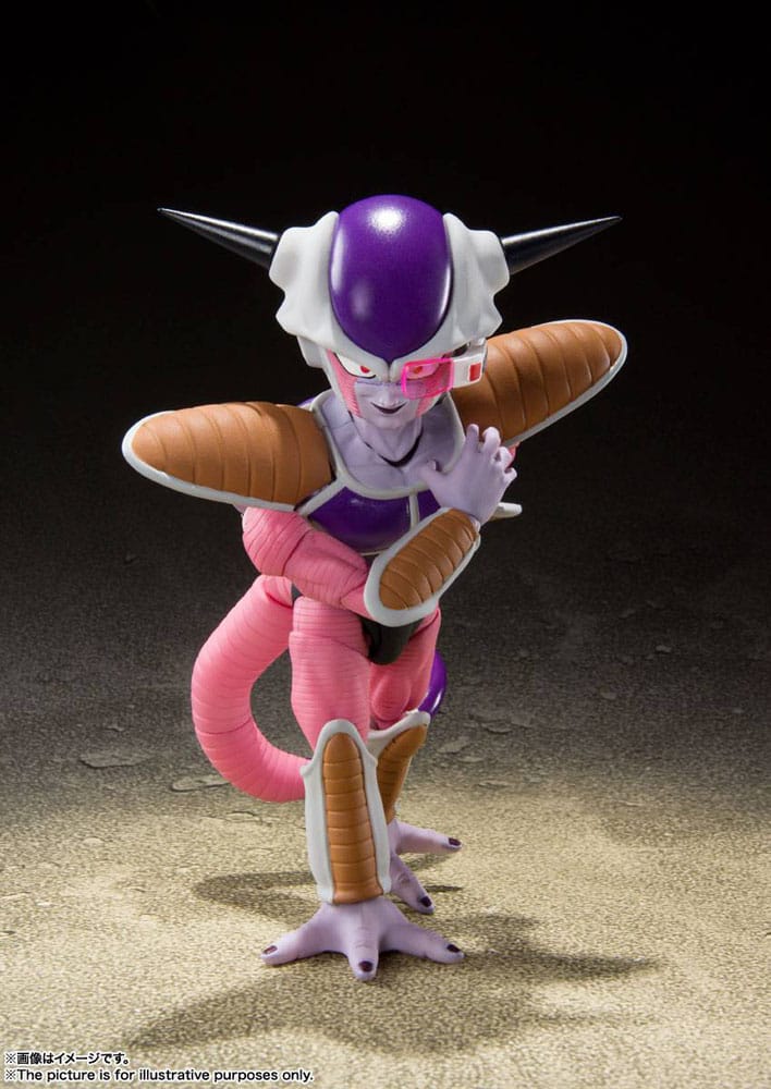 Dragon Ball Z S.H. Figuarts Action Figure Frieza (First Form) & Frieza Pod Reissue 11 cm