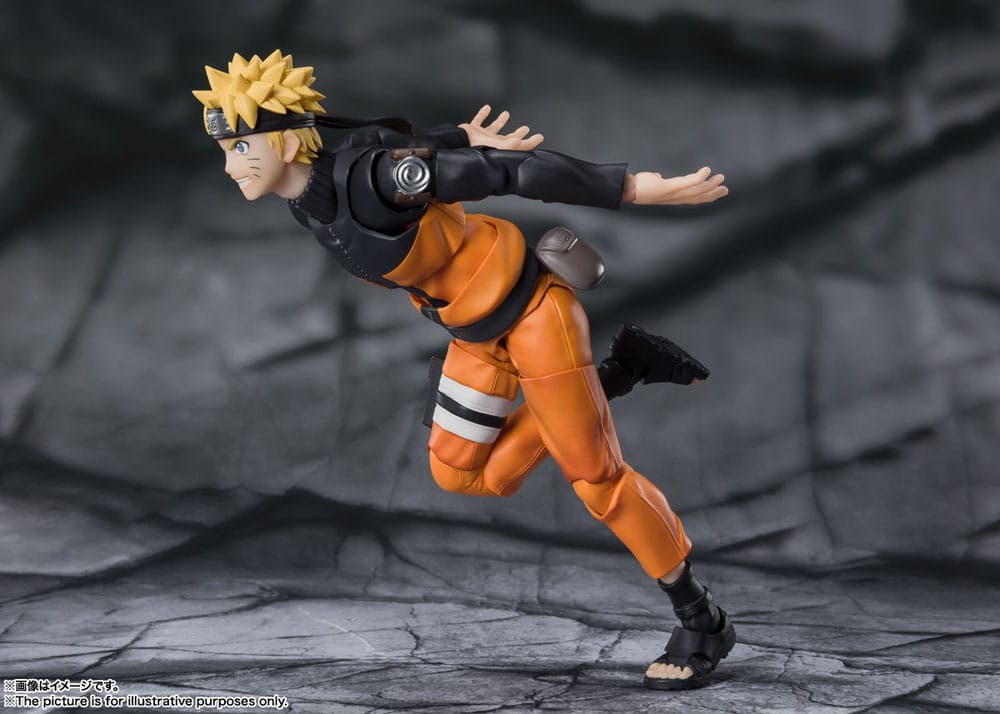 Naruto SHFiguarts Action Figure Naruto Uzomaki The Jinchuriki entrusted with Hope 15 cm