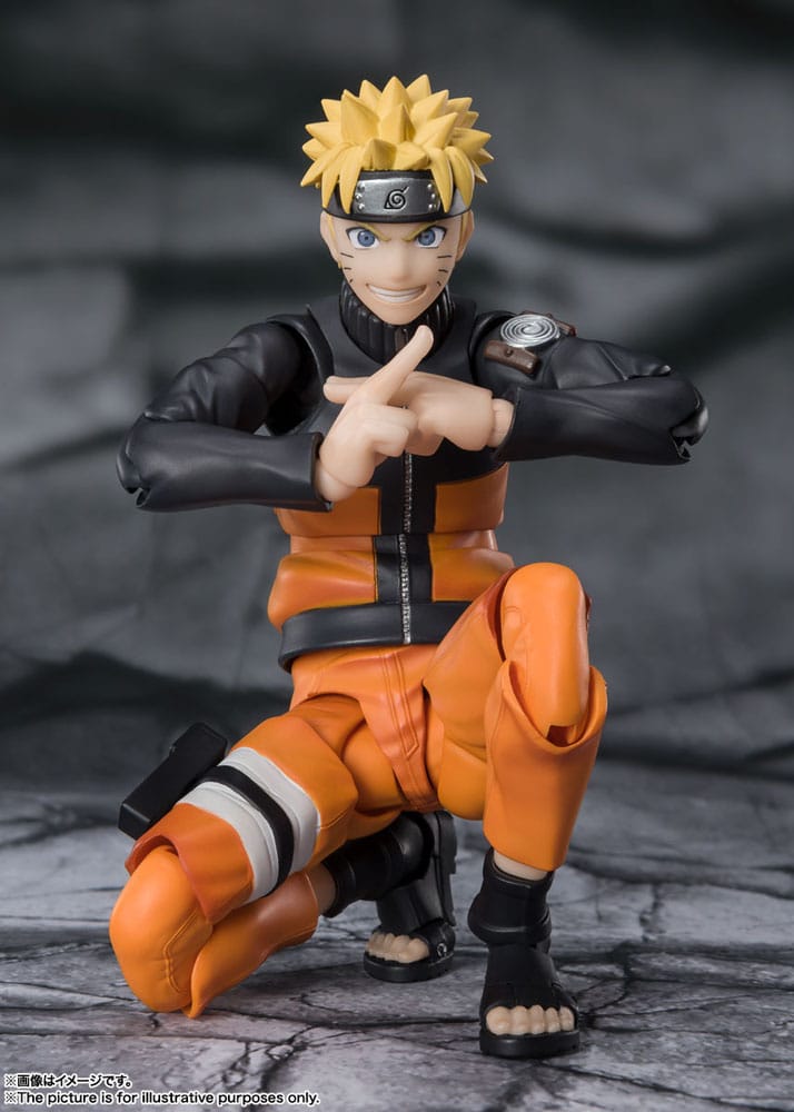Naruto SHFiguarts Action Figure Naruto Uzomaki The Jinchuriki entrusted with Hope 15 cm