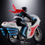Kamen Rider Chogokin Diecast Action Figure Cyclone (Masked Rider 1) 9 cm