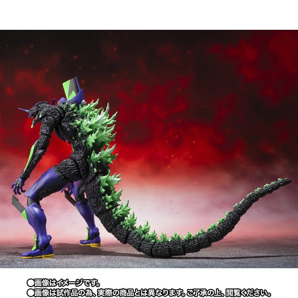 Evangelion S.H.MonsterArts Action Figure Test Type-01 "G" Awakening Form 15 cm