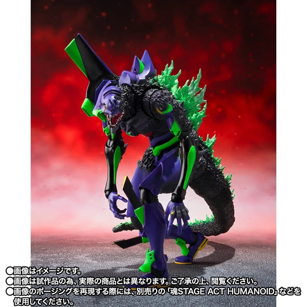 Evangelion S.H.MonsterArts Action Figure Test Type-01 "G" Awakening Form 15 cm