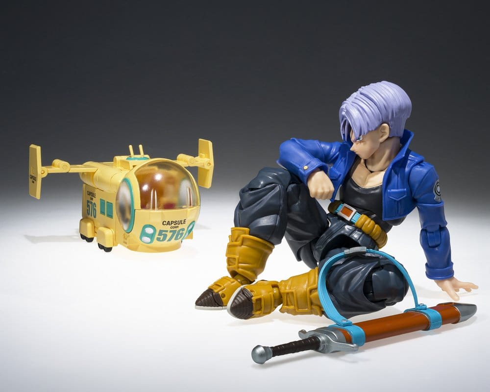 Dragon Ball Z Changearts Action Figure Hoi-Poi Capsule No. 576 Bulma's Airplane 8 cm
