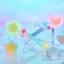 Magical Sisters Lulutto Lilly Proplica Replica Stattoneoneon & GlassHeart HopePact Set 25 cm