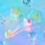 Magical Sisters Lulutto Lilly Proplica Replica Stattoneoneon & GlassHeart HopePact Set 25 cm