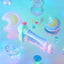 Magical Sisters Lulutto Lilly Proplica Replica Moontoneoneon & GlassHeart DreamPact Set 25 cm