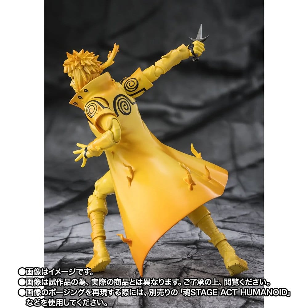 Naruto S.H.Figuarts Action Figure Minato Namikaze (Kurama Link Mode) -Bond of Light That Shatters Darkness- 15 cm
