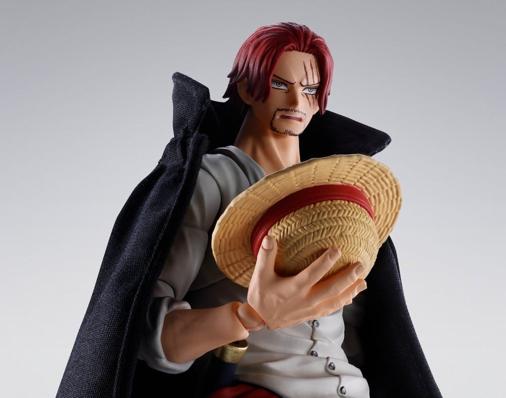 One Piece S.H.Figuarts Action Figure Shanks -Marineford- 17 cm