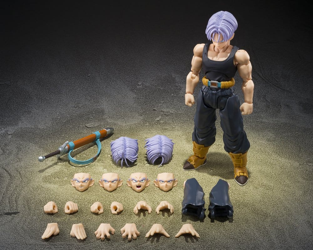 Dragon Ball Z S.H.Figuarts Action Figure Trunks <Z-Fighters> Group Base Ver.B Limited Edition 14 cm